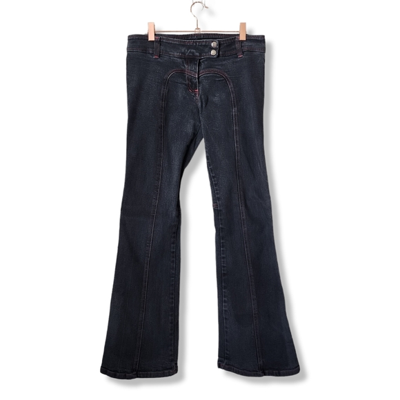 Lip Service Jeans Lip Service X Vintage 9s Flare Front Back Seam